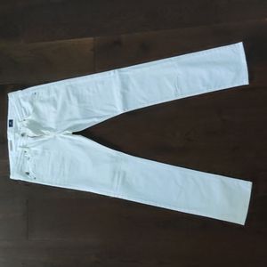 AG "The Matchbox" Jeans 31 Waist White